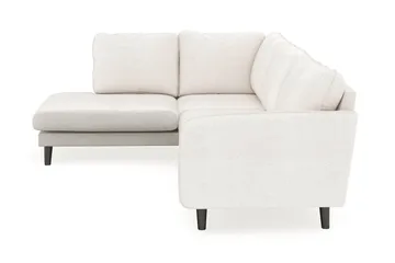 Trend Lyx 4-sits Vänstervänd L-formad Schäslongsoffa i Bouclé - Vit - Products - Möbler - Soffa - Divansoffa & schäslongsoffa - 4 sits soffa med divan