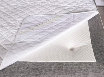 Madrasskydd Sleep Quiltat 105x200 cm - Vit - Products - Textil & mattor - Sängkläder