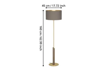 Golvlampa Eglo Santandria Cappuccino - Products - Belysning - Lampor & belysning inomhus - Golvlampa