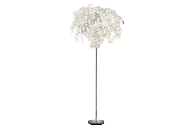 Leavy Golvlampa 3L E14 vit, Vit