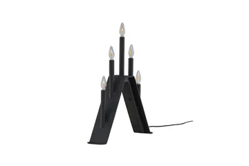 Åre Adventsljusstake 36 cm - Svart - Products - Belysning - Lampor & belysning inomhus - Sovrumslampa - Sänglampa - Sängbordslampa