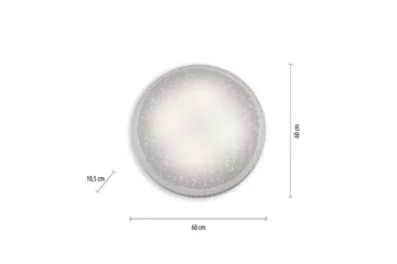 Frida Just Light Taklampa - Transparent - Products - Belysning - Lampor & belysning inomhus - Taklampa & takbelysning - Takplafond