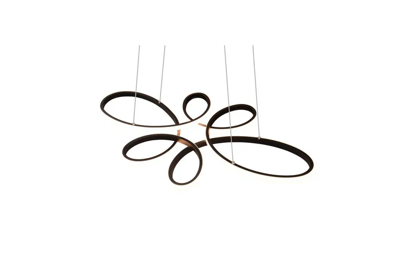 Pendel TRIO Fly Mattsvart - Mattsvart - Products - Belysning - Lampor & belysning inomhus - Taklampa & takbelysning - Kökslampa & taklampa kök