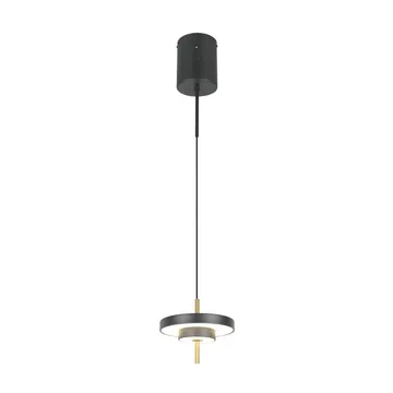 Pendel TRIO Keaton - 1 lampa 20 cm, Mattsvart/Mässing - Products - Belysning - Lampor & belysning inomhus - Taklampa & takbelysning - Kökslampa & taklampa kök