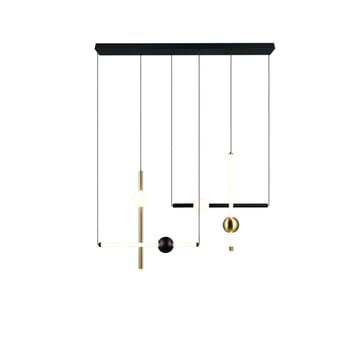 Pendel TRIO Melita - 110 cm, Mattsvart - Products - Belysning - Lampor & belysning inomhus - Taklampa & takbelysning - Kökslampa & taklampa kök