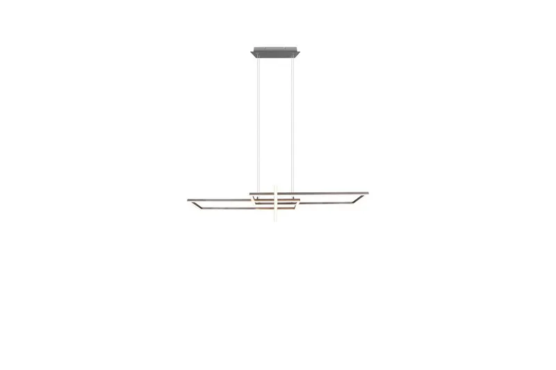 Pendel TRIO Salinas Borstad stål - Borstad stål - Products - Belysning - Lampor & belysning inomhus - Taklampa & takbelysning - Kökslampa & taklampa kök