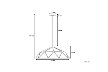 Senia Taklampa 45 cm - Blå - Products - Belysning - Lampor & belysning inomhus - Taklampa & takbelysning - Pendellampa & hänglampa
