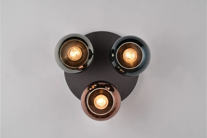 Sheldon Plafond 3L E14 flerfärgad - Flerfärgad - Products - Belysning - Lampor & belysning inomhus - Taklampa & takbelysning - Takplafond