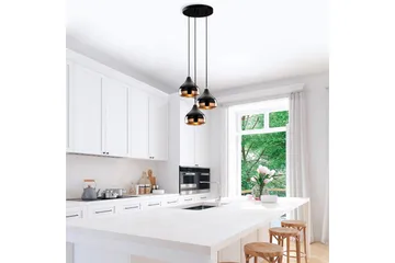 Taklampa Sood Koppar / Svart - Koppar / Svart - Products - Belysning - Lampor & belysning inomhus - Taklampa & takbelysning - Pendellampa & hänglampa