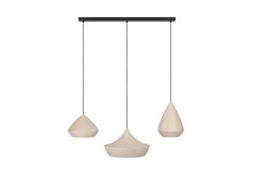 Takpendel Eglo Torremolinos Sand/Svart med 3 Lampor - Products - Belysning - Lampor & belysning inomhus - Taklampa & takbelysning - Pendellampa & hänglampa