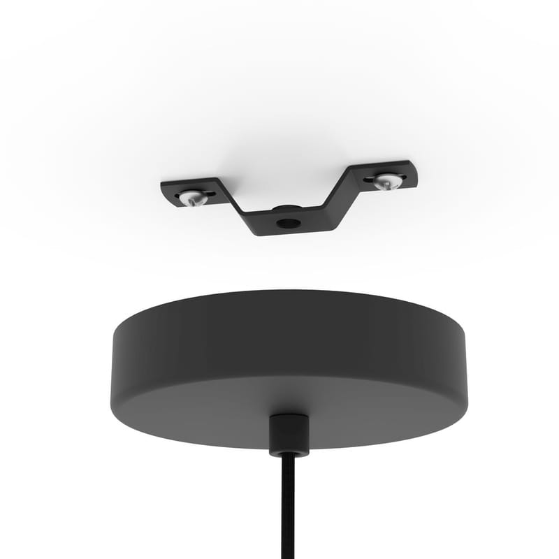 Takpendel Pozueta - Svart, Brun - Products - Belysning - Lampor & belysning inomhus - Taklampa & takbelysning - Pendellampa & hänglampa