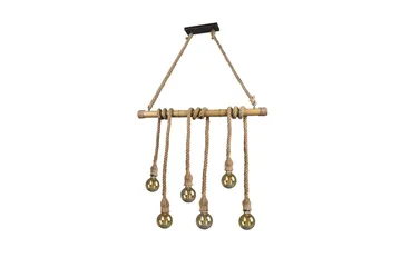 Wilma Taklampa 6L E27 bambu/ sisal - Sisal - Products - Belysning - Lampor & belysning inomhus - Taklampa & takbelysning - Kökslampa & taklampa kök