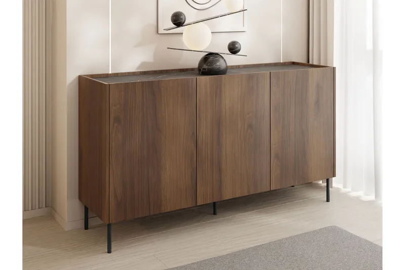 Akihito Byrå 144 cm - Brun - Products - Förvaring - Förvaringsmöbler - Byrå