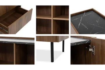 Akihito Möbelset För Vardagsrum - Brun - Products - Förvaring - Förvaringsmöbler - Möbelset för vardagsrum