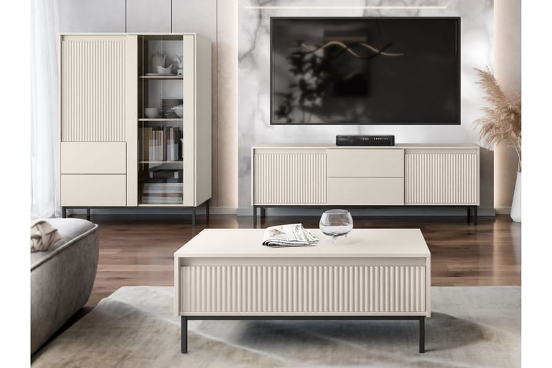 Bjurholm Möbelset För Vardagsrum - Beige - Products - Förvaring - Förvaringsmöbler - Möbelset för vardagsrum