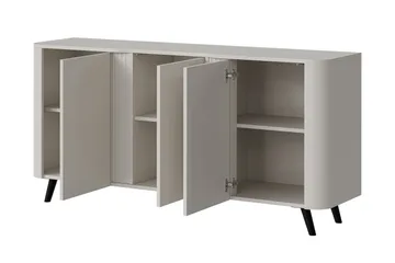 Clement Byrå 151 cm - Svart/Brun - Products - Förvaring - Förvaringsmöbler - Byrå