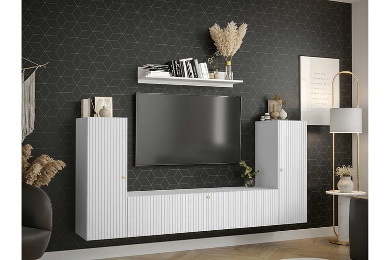 Dunvegan Möbelset För Vardagsrum White - Products - Förvaring - Förvaringsmöbler - Möbelset för vardagsrum