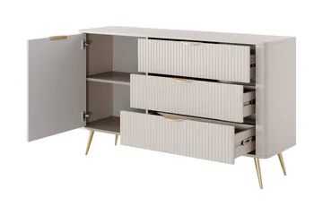 Forba Byrå 138 cm - Beige - Products - Förvaring - Förvaringsmöbler - Byrå