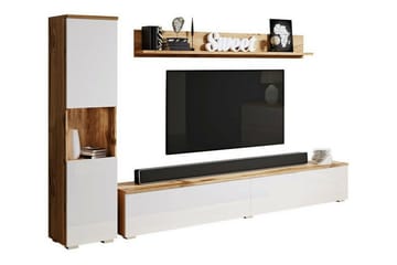 Galbally Möbelset För Vardagsrum Brown - Products - Förvaring - Förvaringsmöbler - Möbelset för vardagsrum