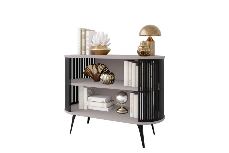 Galia Skänk 120x40 cm - Svart/Beige - Products - Förvaring - Förvaringsmöbler - Sideboard & skänk