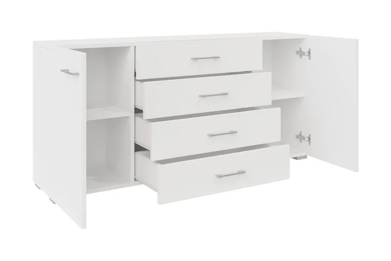 Lindesberg Byrå 156 cm - Vit - Products - Förvaring - Förvaringsmöbler - Byrå