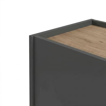 Lomar Konsol 150x82,9x40,5 cm - antracit naturlig ek svart - Products - Förvaring - Förvaringsmöbler - Sideboard & skänk