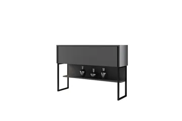 Luxe Byrå 120 cm - Svart/Antracit - Products - Förvaring - Förvaringsmöbler - Byrå