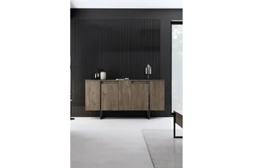 Luxe Konsollbord 160 cm - Brun/Svart - Products - Förvaring - Förvaringsmöbler - Sideboard & skänk