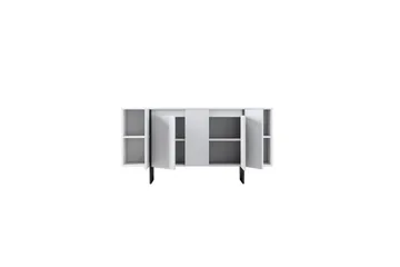 Luxe Konsollbord 160 cm - Vit/Svart - Products - Förvaring - Förvaringsmöbler - Sideboard & skänk