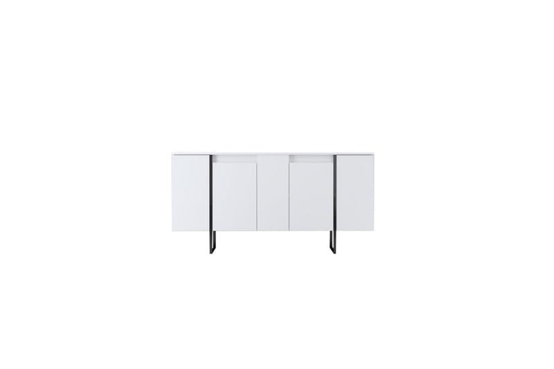 Luxe Konsollbord 160 cm - Vit/Svart - Products - Förvaring - Förvaringsmöbler - Sideboard & skänk