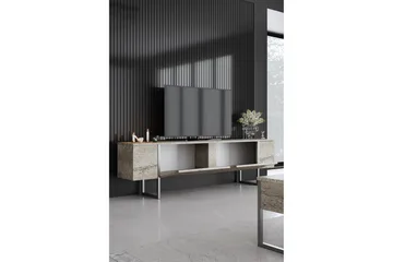 Luxe Möbelset För Vardagsrum - Beige/Silver - Products - Förvaring - Förvaringsmöbler - Möbelset för vardagsrum