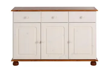 Remiel Skänk 118 cm - Vit/Brun - Products - Förvaring - Förvaringsmöbler - Sideboard & skänk