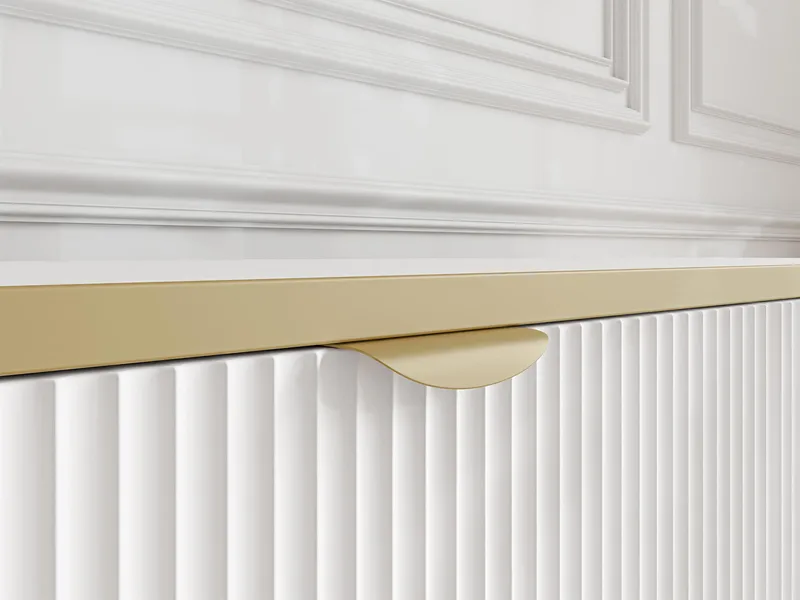 Salmor Skänk 135x42 cm - Vit - Products - Förvaring - Förvaringsmöbler - Sideboard & skänk