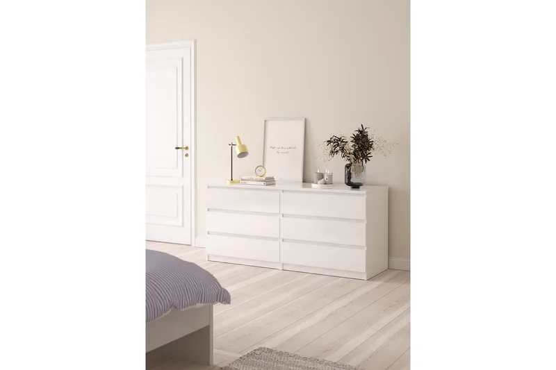 Salomns Byrå 70,1 cm - Vit - Products - Förvaring - Förvaringsmöbler - Byrå