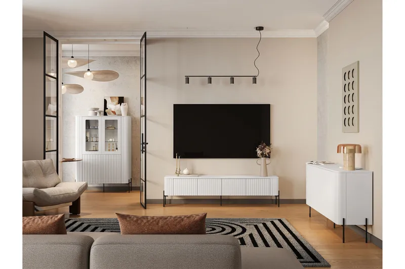 Sherie Möbelset För Vardagsrum, Beige