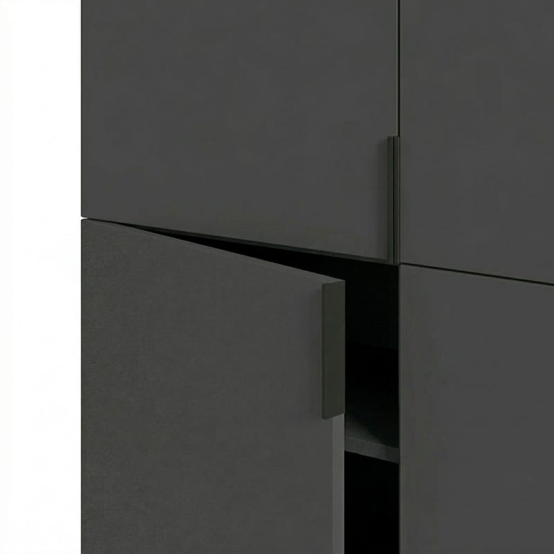 Truvia Sideboard 100x128x40 cm - antracit svart - Products - Förvaring - Förvaringsmöbler - Sideboard & skänk