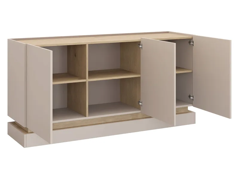 Zelric Möbelset För Vardagsrum - Beige - Products - Förvaring - Förvaringsmöbler - Möbelset för vardagsrum