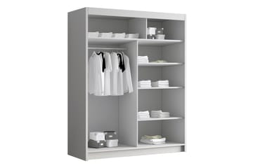 Emet Garderob 150x200 cm - Svart - Products - Förvaring - Garderober & garderobssystem - Garderobsskåp