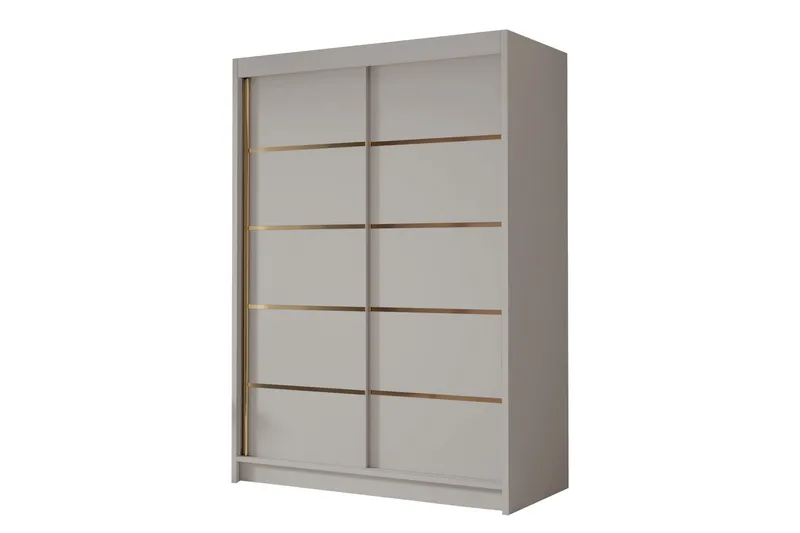 Lungos Garderob 120x200 cm - Beige - Products - Förvaring - Garderober & garderobssystem - Garderobsskåp