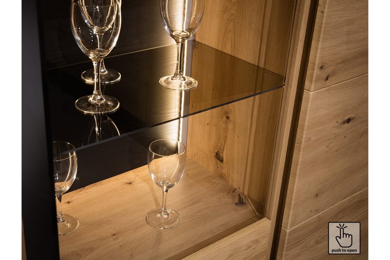 Quant Garderob 50x95 cm - Ek/Svart - Products - Förvaring - Garderober & garderobssystem - Garderobsskåp