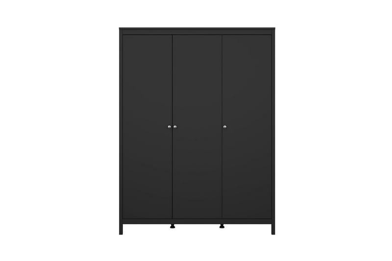 Vallvidera Garderob 150x199 cm - Svart - Products - Förvaring - Garderober & garderobssystem - Garderobsskåp