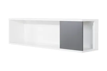 Concept Vägghylla Vit/Mörkgrå - Vit/Mörkgrå - Products - Förvaring - Hylla - Vägghylla