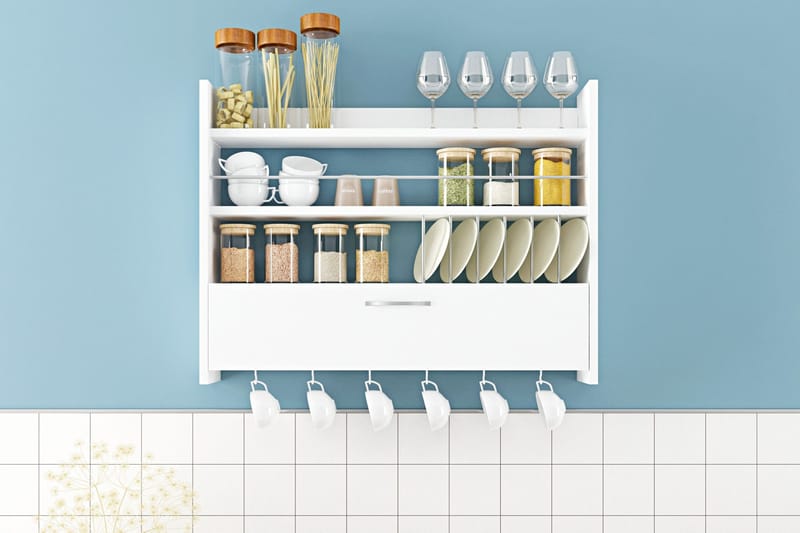 Rovdane Kryddhylla 85x15 cm - Extra Vit - Products - Förvaring - Hylla - Förvaringshylla - Kryddhylla & kryddställ