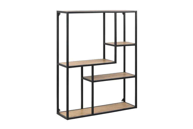 Hasslevik Bokhylla 75 cm, Vildek/Svart