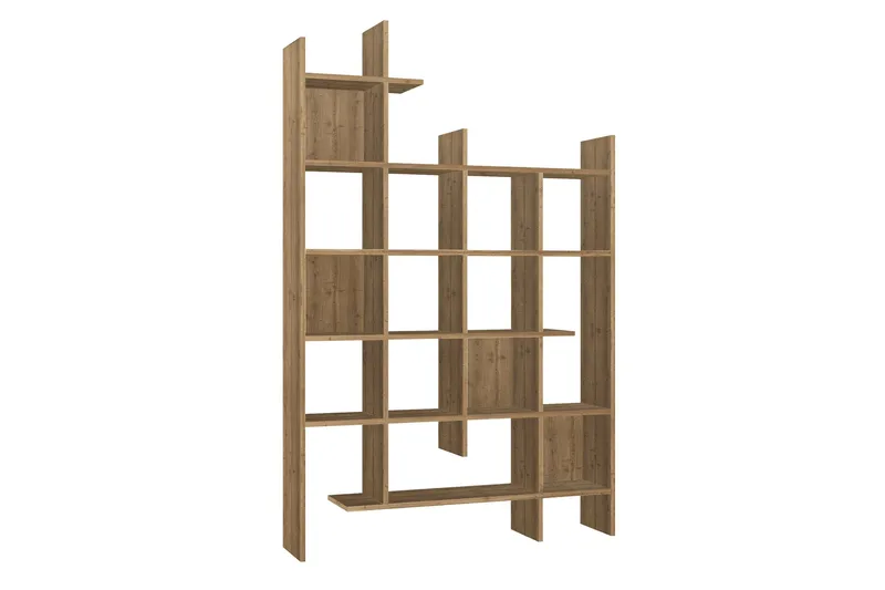 MANCO Bokhylla 122 cm, Brun