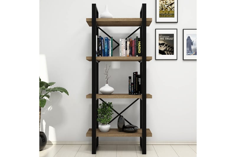 Puqa Design Bokhylla - Trä - Products - Förvaring - Hylla - Bokhylla