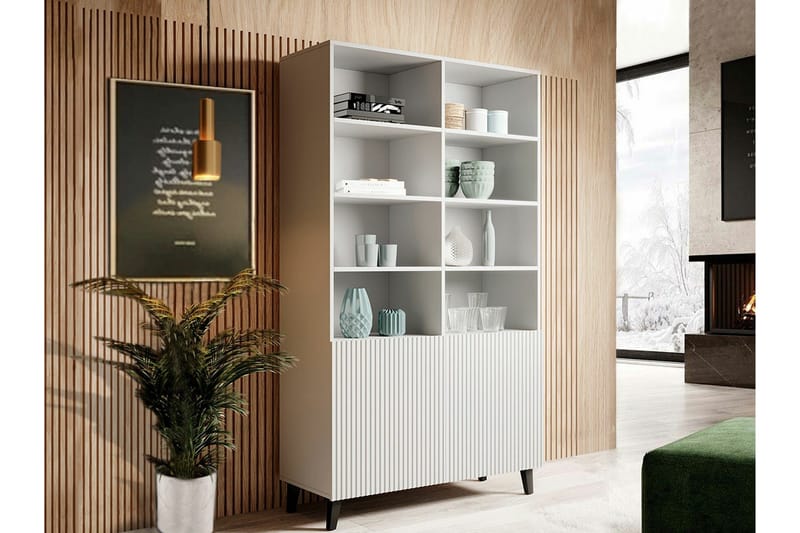 Strontian Bokhylla 101x40 cm Scandinavian Choice White - Products - Förvaring - Hylla - Bokhylla
