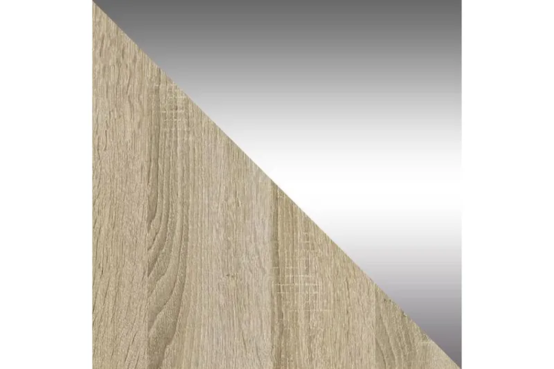 Leila Garderob 150 cm Skjutdörrar Smal Spegel - Ljus Ek - Products - Förvaring - Garderober & garderobssystem