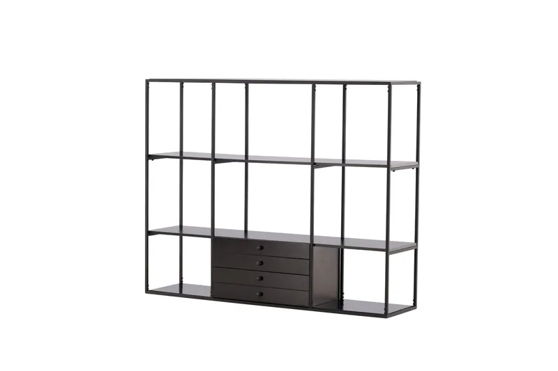 Amarillo Skåpsbyrå 120 cm, Svart