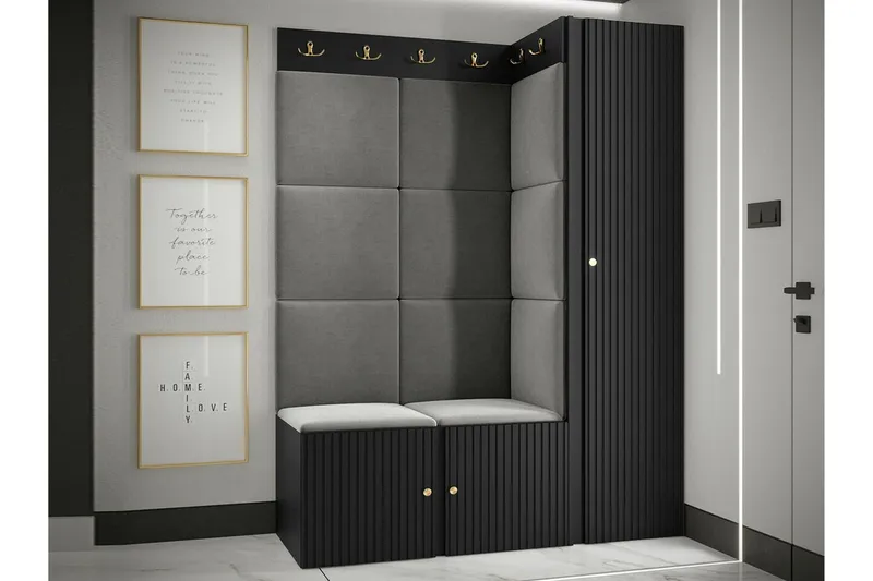 Dunvegan Highboard Black - Products - Förvaring - Skåp - Förvaringsskåp